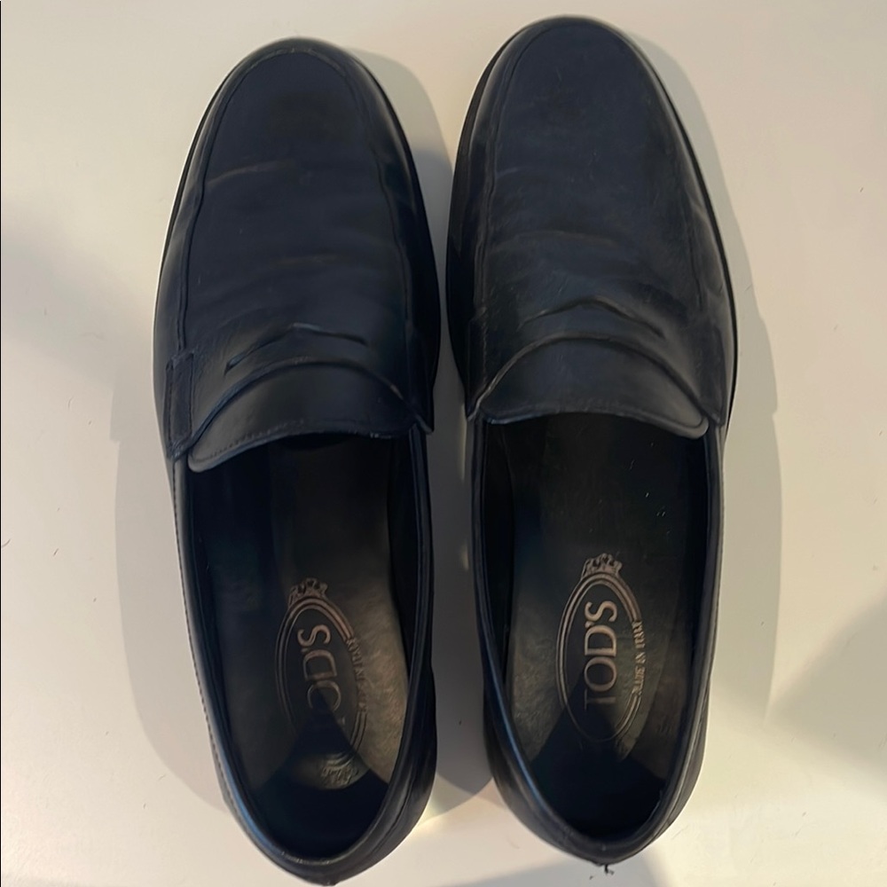 Tod's Men's Black Loafers